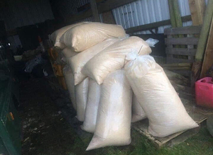 Horse bedding