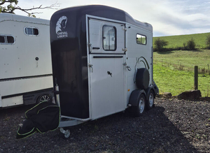 Chevel liberte single trailer black and silver