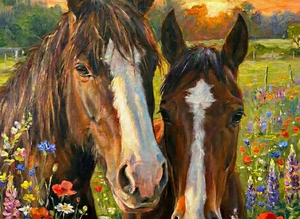After a grass livery