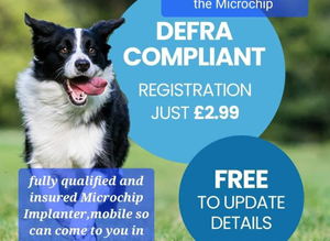 Fully qualified and insured microchip implanter