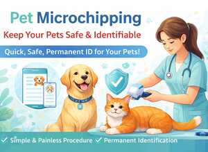 Affordable Dog & Cats Microchippping