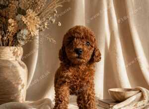 Fox Red Toy Poodle Boy Ready Now