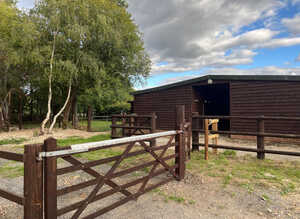 3 DIY stables with 8 acres of paddock and large well-maintained menage