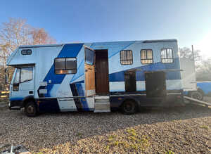 7.5 tonne Whitaker horsebox with a years mot