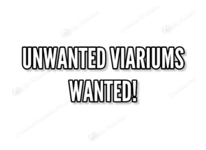 UNWANTED VIVARIUMS WANTED!