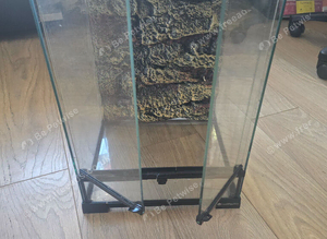Glass swell reptile terrarium