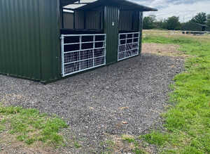 Horse paddock