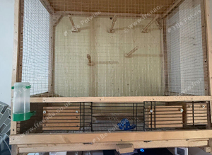 Wooden cage