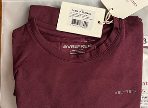 Ladies training shirt chocolate