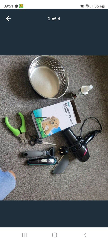 Dog grooming kit