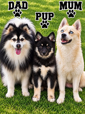 F3 pomsky puppy's for sale