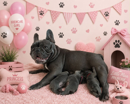 aa solid French bulldogs