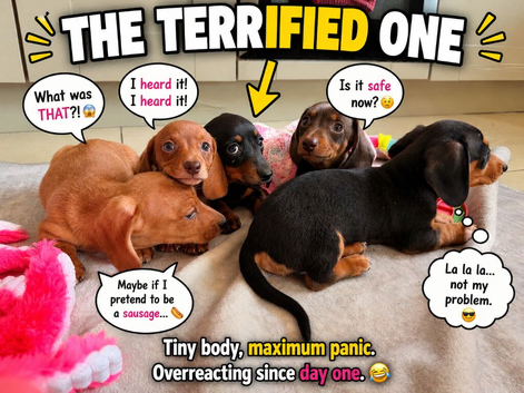 Pra clear mini smooth dachshund pups