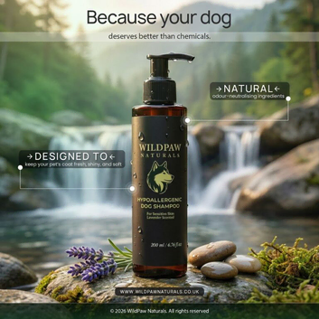 Original natural dog shampoo WildPaw