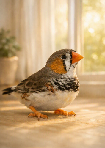 ZEBRA FINCHES SPLITS ORANGE BREAST SPLIT BLACK FACE BLACK BREAST BLACK CHEEK