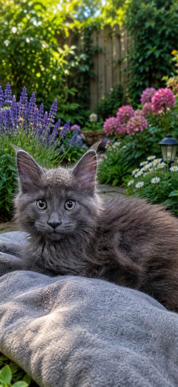 Maine coon kittens