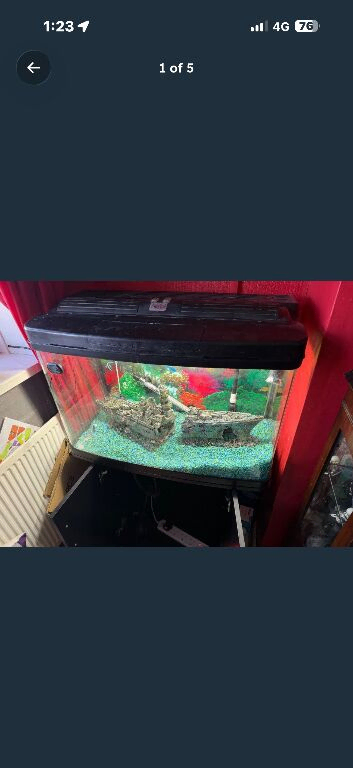Fish pod tank 120L