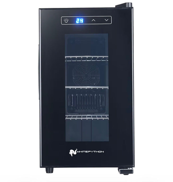 White python reptile incubator