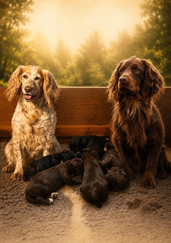 Working cocker spaniels