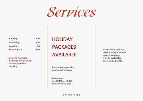Freelance services available!!