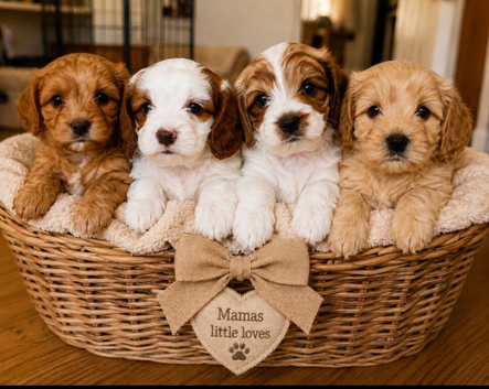 Cavapoo puppies