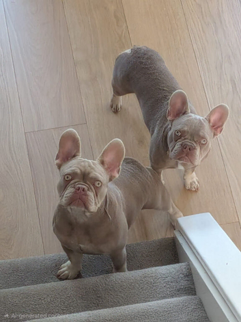 8 month old KC registered French bulldogs pups for sale.