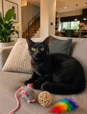 Adult female cat available