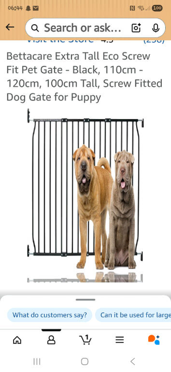 Extra tall Extra wide safety gate