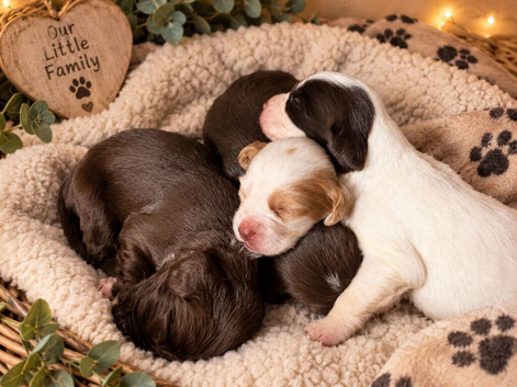 3 week Old Sprocker Spaniel Pups
