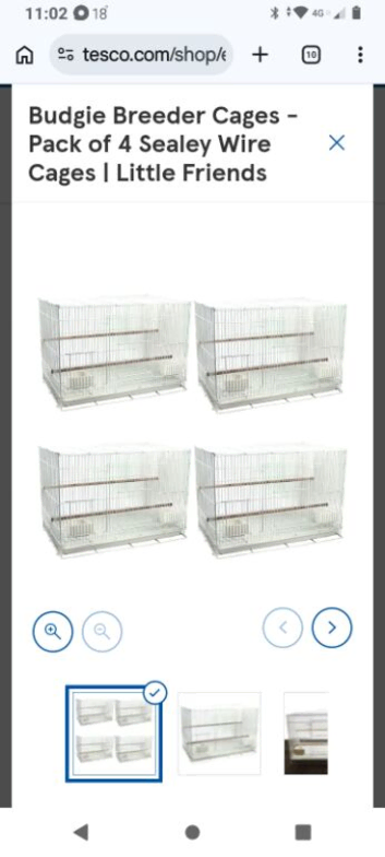 9 breeding cages