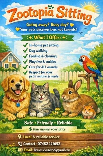 Pet Sitting & Dog Walking