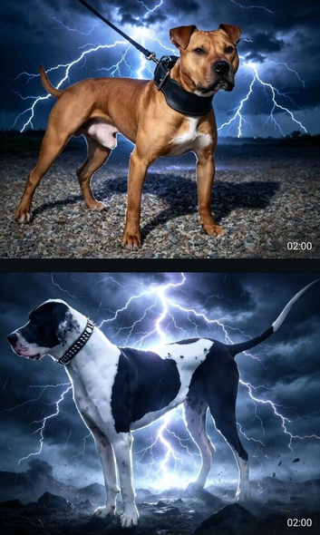 American bull terrier x pak bullykutta