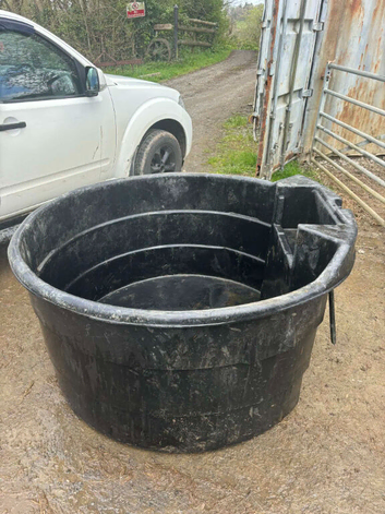 Large cattle trough