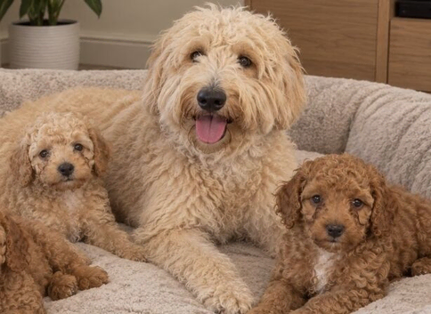 Miniature Goldendoodle puppies ready now