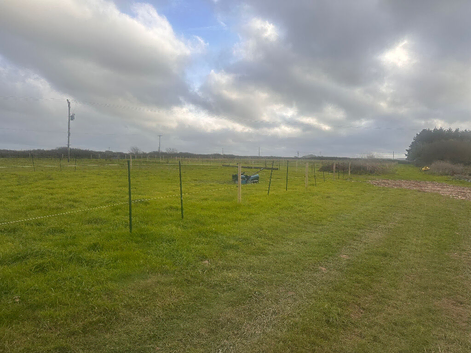Two 2.5 Acre Grass only grazing paddocks on South west coastal path