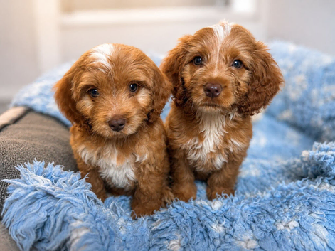 Beautiful F1 cockapoo puppies