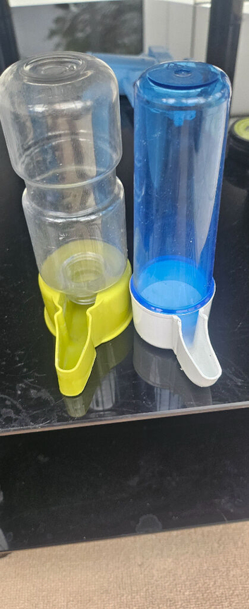 Budgie water bottle