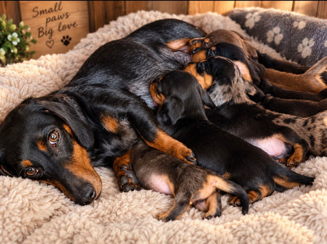 Beautiful dachshund puppies
