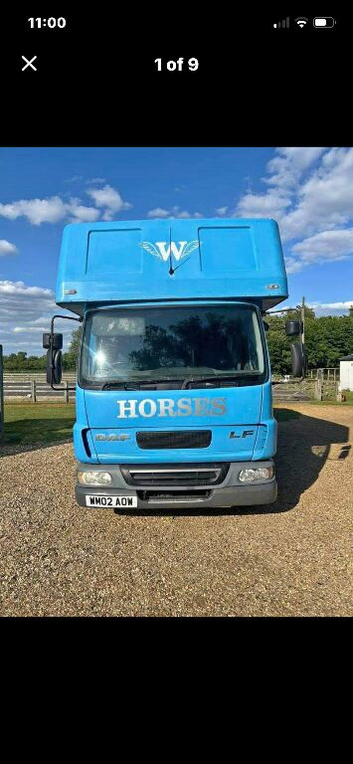 Blue Daf LF150 2002