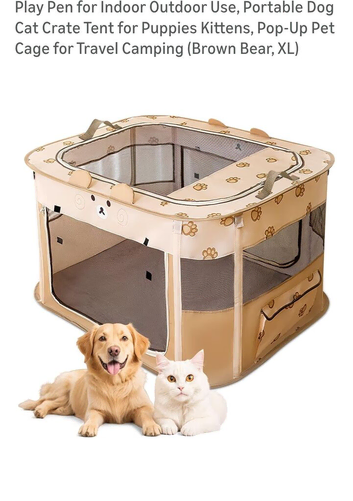 Cat or puppy tent