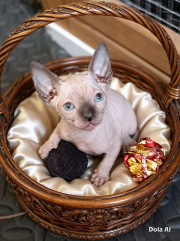 GORGEOUS SPHYNX KITTENS 3 BOYS