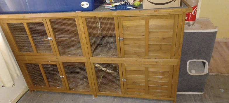 Six foot hutch