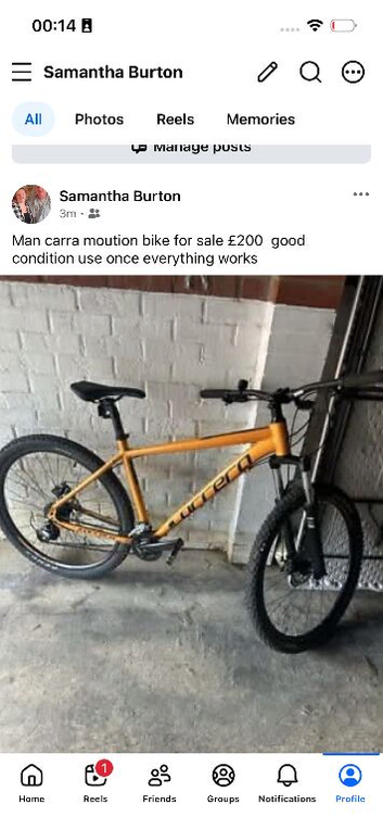 Carra mountain bike