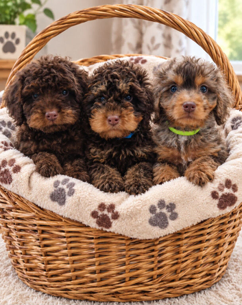Cockapoo puppies PRA CLEAR