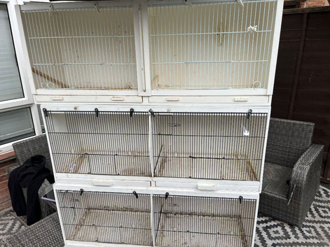 double breeding cage