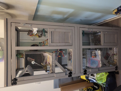 Big wooden cage for sale