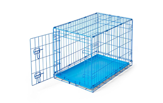 New unopened blue dog crate