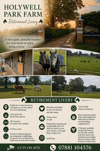 Retirement livery