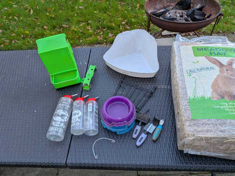 Rabbit/Guinea pig supplies