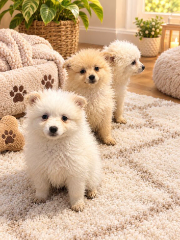 Pomeranian puppies